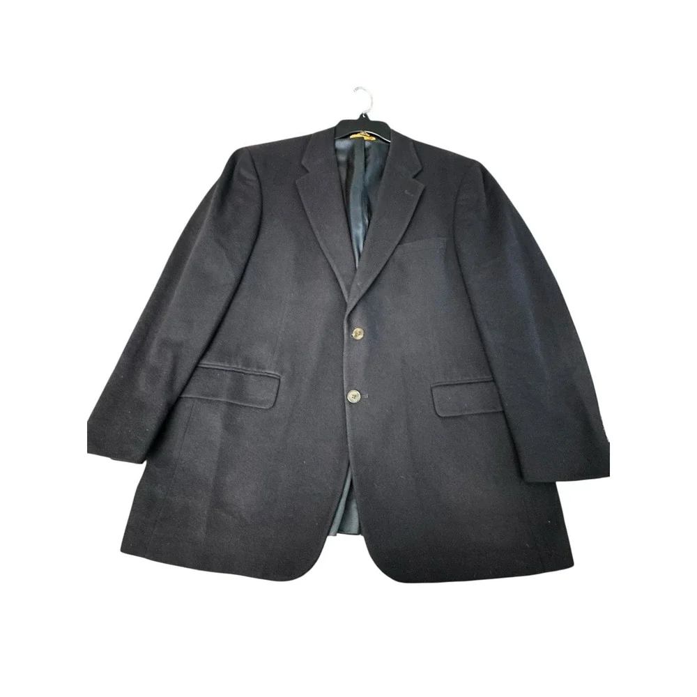 Grant Thomas Blazer Mens 42‎ 100% Cashmere Lord Taylor Jacket Sport Coat #HR-5